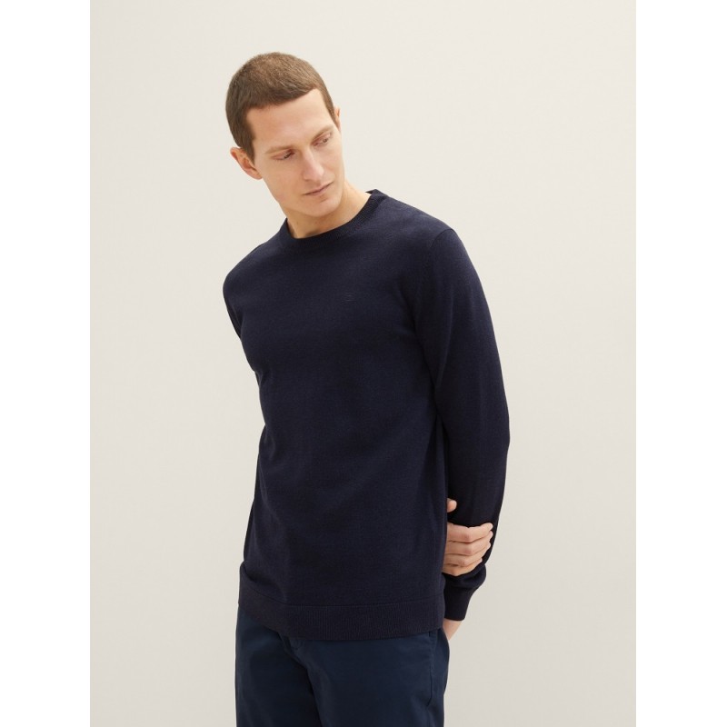 Tom Tailor 1038426 knitted navy melange