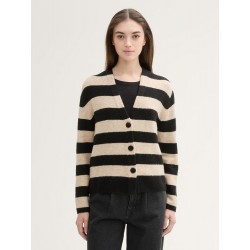 Tom Tailor 1043340 beige black stripe